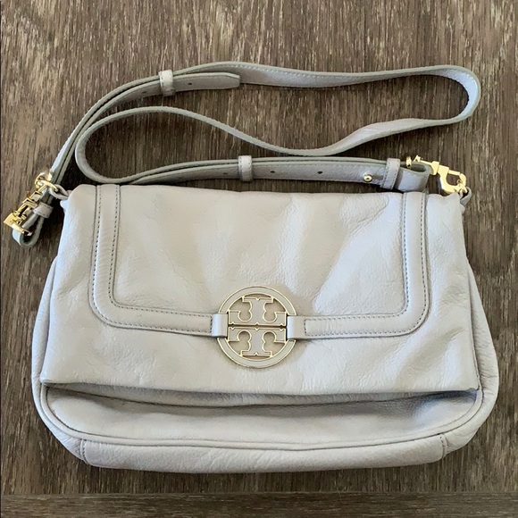 Tory Burch Handbags - Tory Burch Grey Crossbody Bag